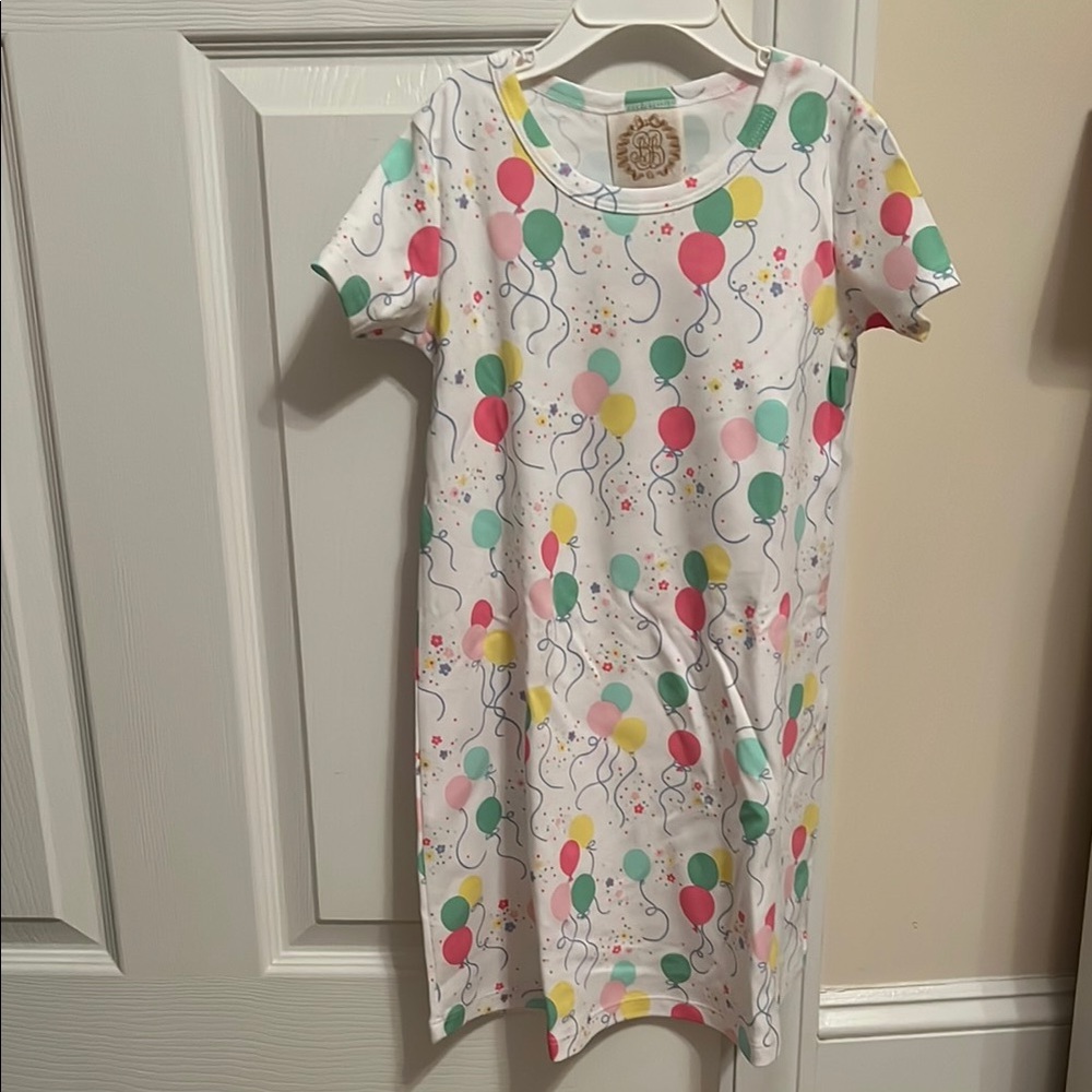 Colorful Balloon Print Dress